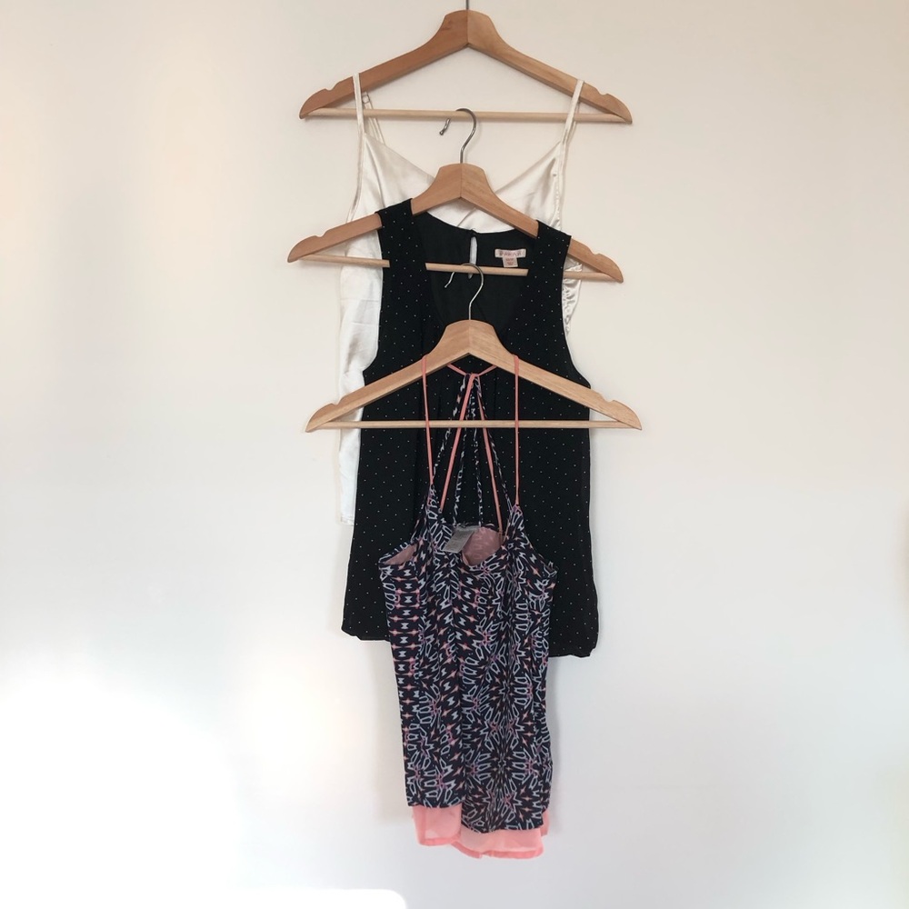 Bundle of 3 Cami style Tank Tops